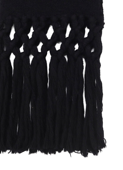 WOOL BREND FRINGE SCARF