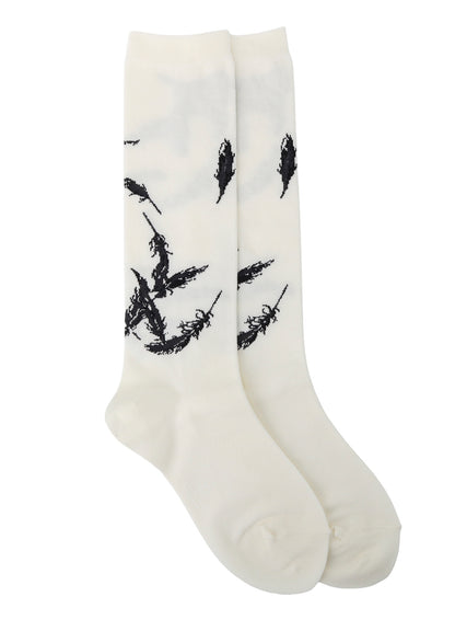 ANGEL-DESIGN HIGH SOCKS