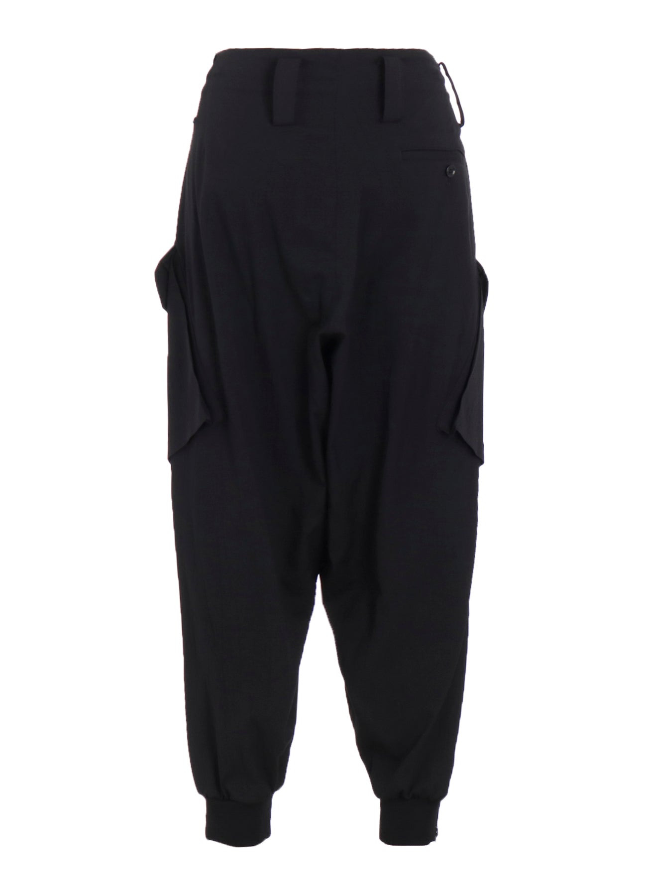 WOOL BREND TWILL RIB HEM PANTS