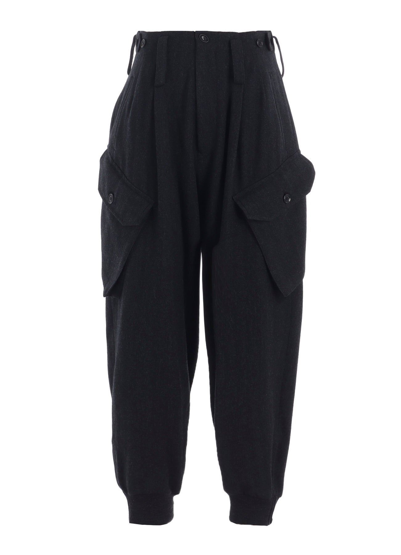 W/NY HERRINGBONE RIB HEM PANTS