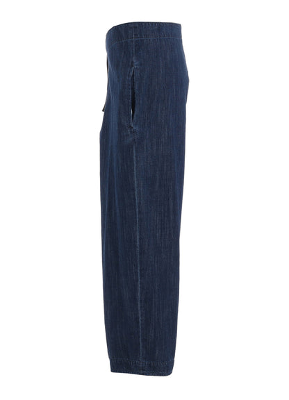 8OZ DENIM STRAIGHT STRING PANTS