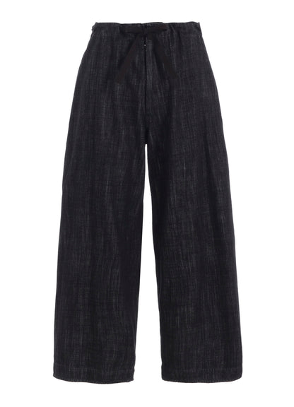8OZ DENIM STRAIGHT STRING PANTS