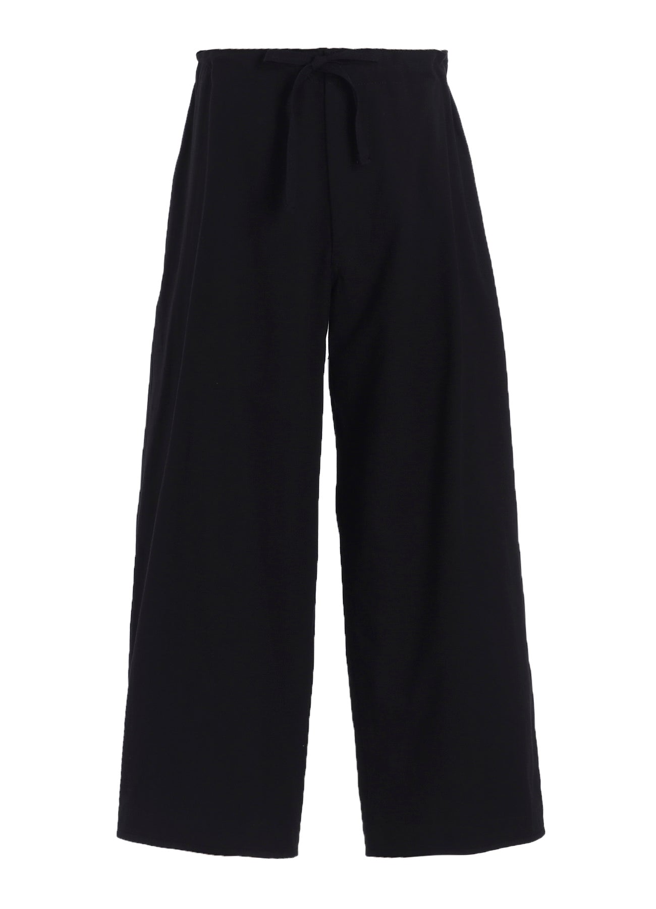 COTTON TWILL STRAIGHT STRING PANTS
