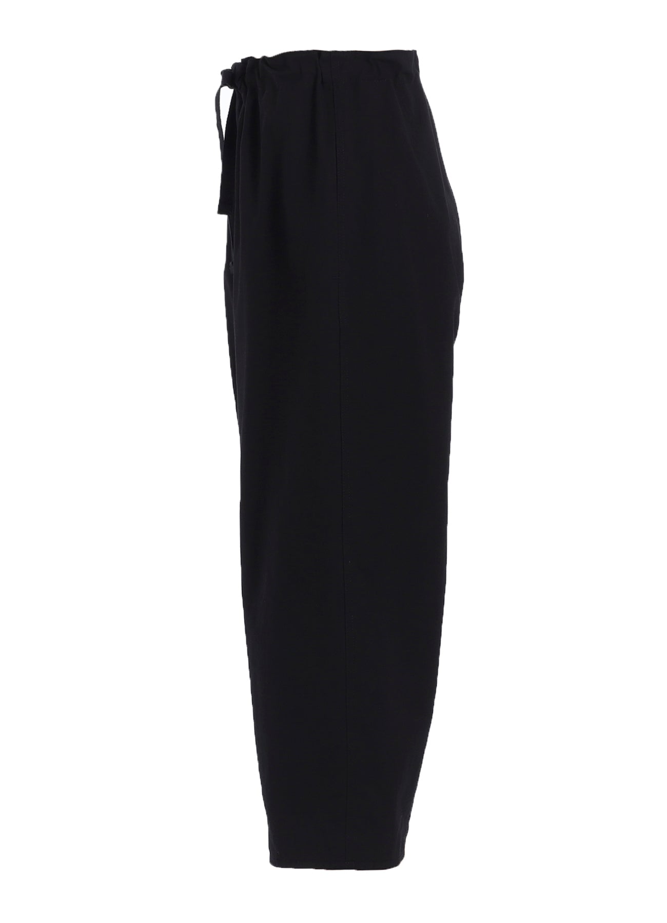 COTTON TWILL STRAIGHT STRING PANTS