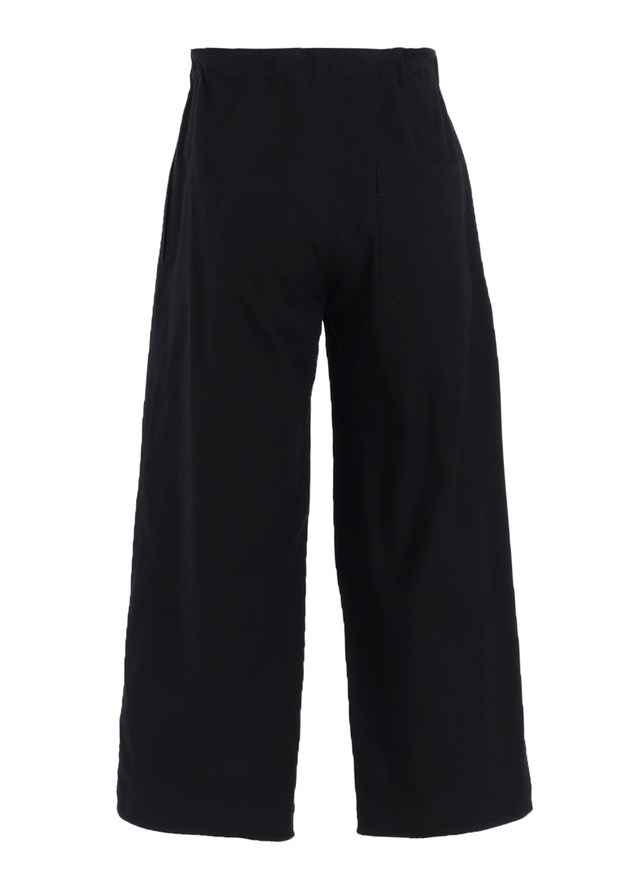 COTTON TWILL STRAIGHT STRING PANTS