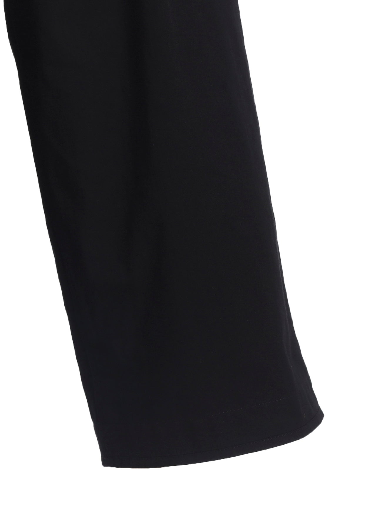 COTTON TWILL STRAIGHT STRING PANTS