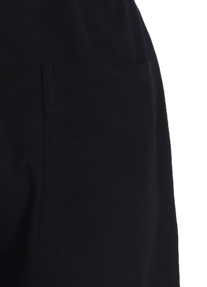 COTTON TWILL STRAIGHT STRING PANTS