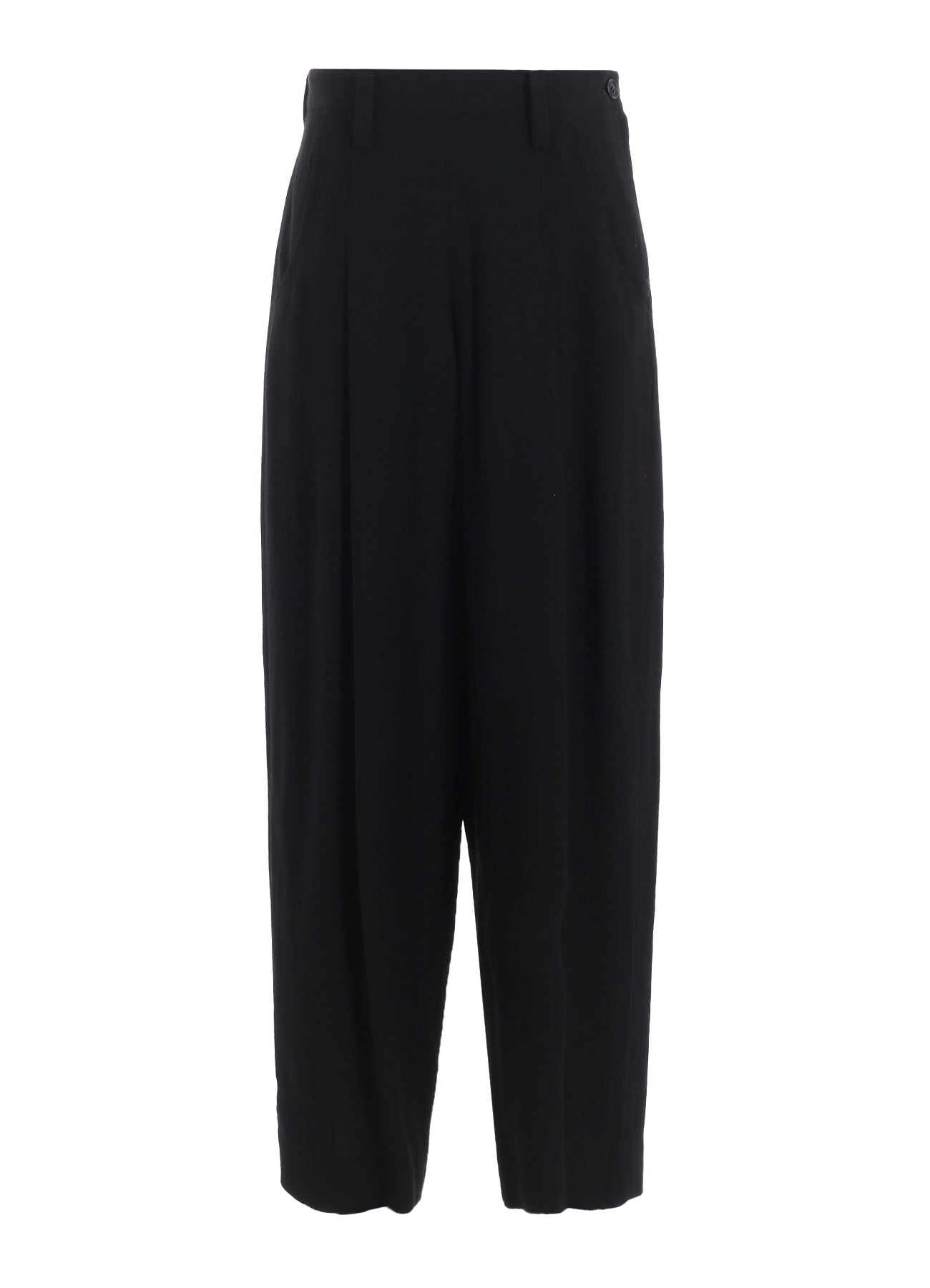 W/RY WASHER PROCESSED GAUZE SINGLE TUCK PANTS