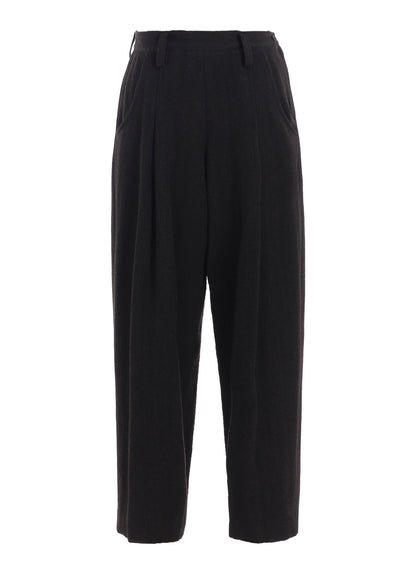 W/NY HERRINGBONE SINGLE TUCK PANTS