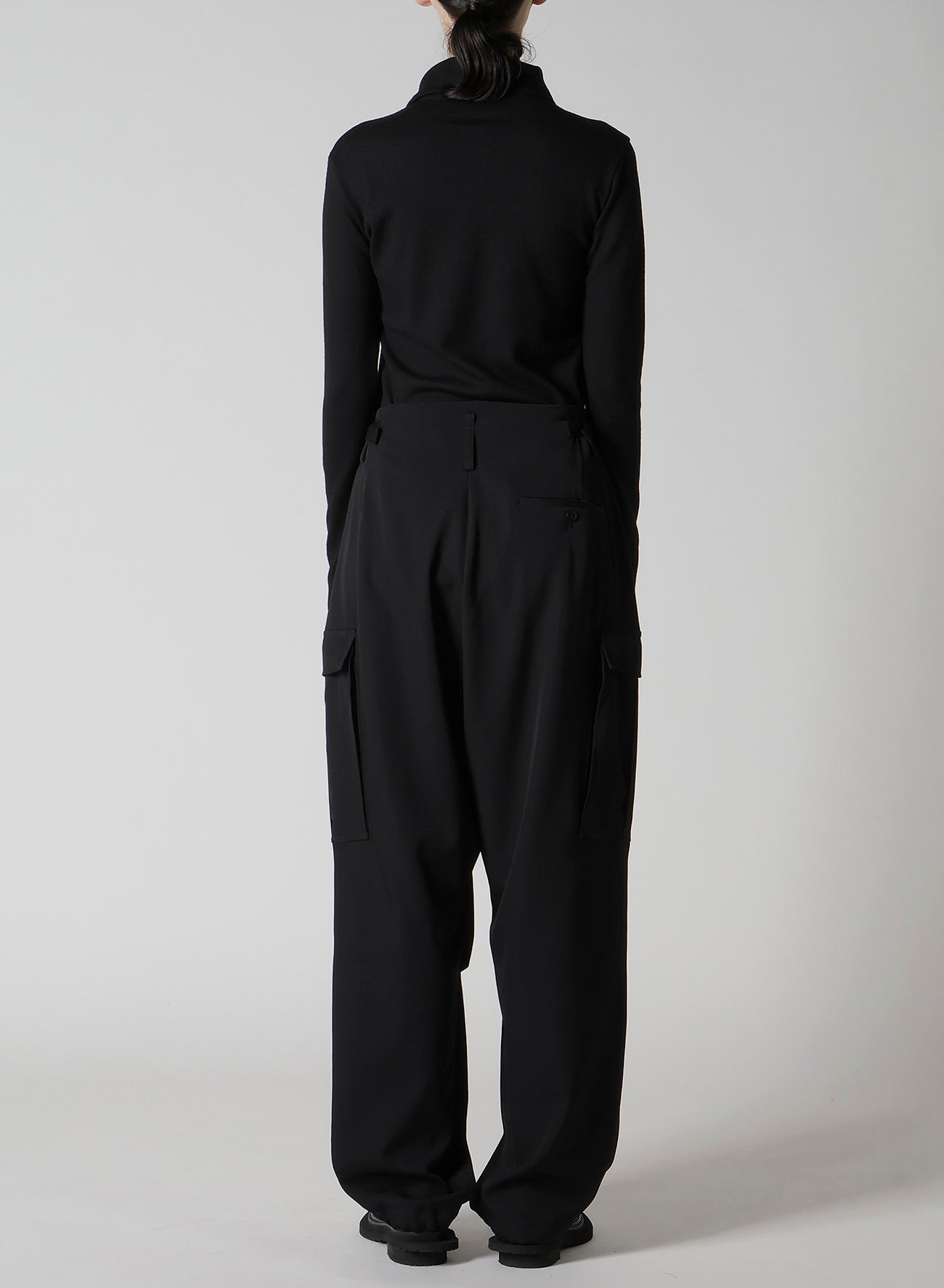 WOOL GABARDINE CARGO PANTS – THE SHOP YOHJI YAMAMOTO