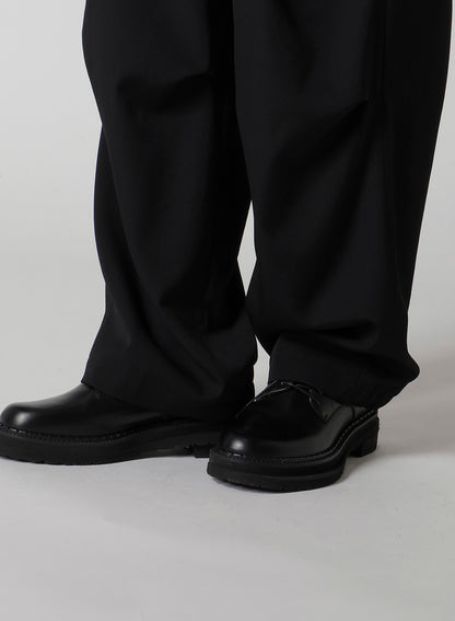 WOOL GABARDINE CARGO PANTS