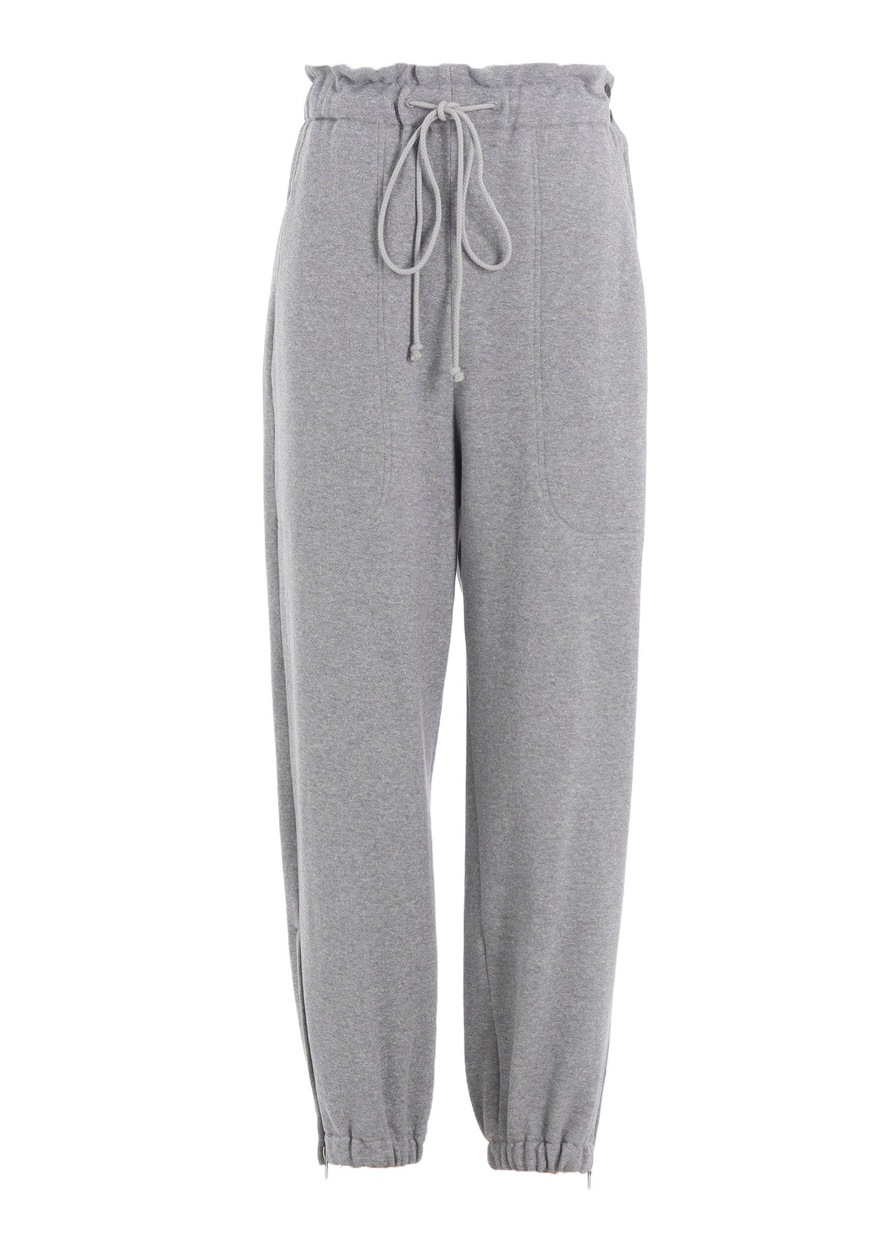 HEAVY FLEECE ELASTIC WAIST/HEM PANTS
