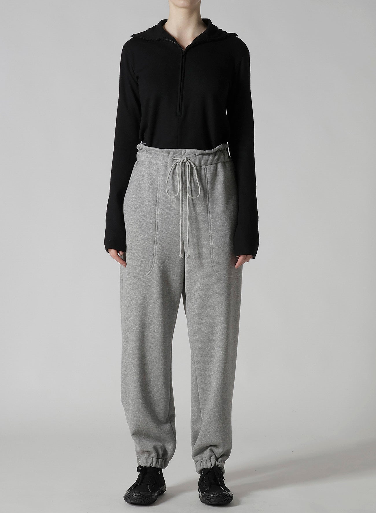 HEAVY FLEECE ELASTIC WAIST/HEM PANTS