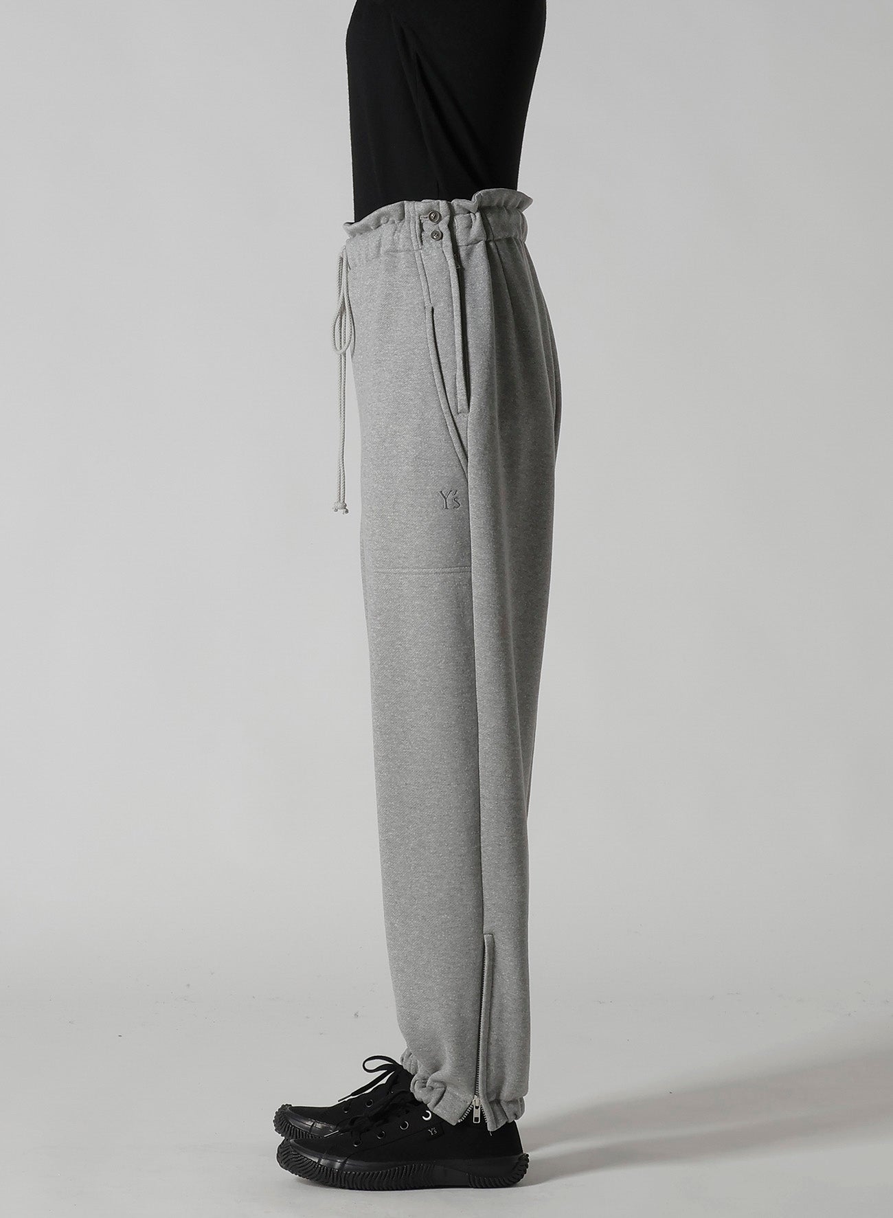 HEAVY FLEECE ELASTIC WAIST/HEM PANTS