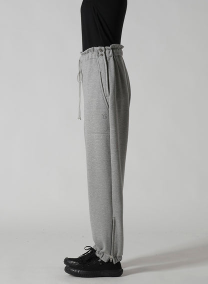 HEAVY FLEECE ELASTIC WAIST/HEM PANTS