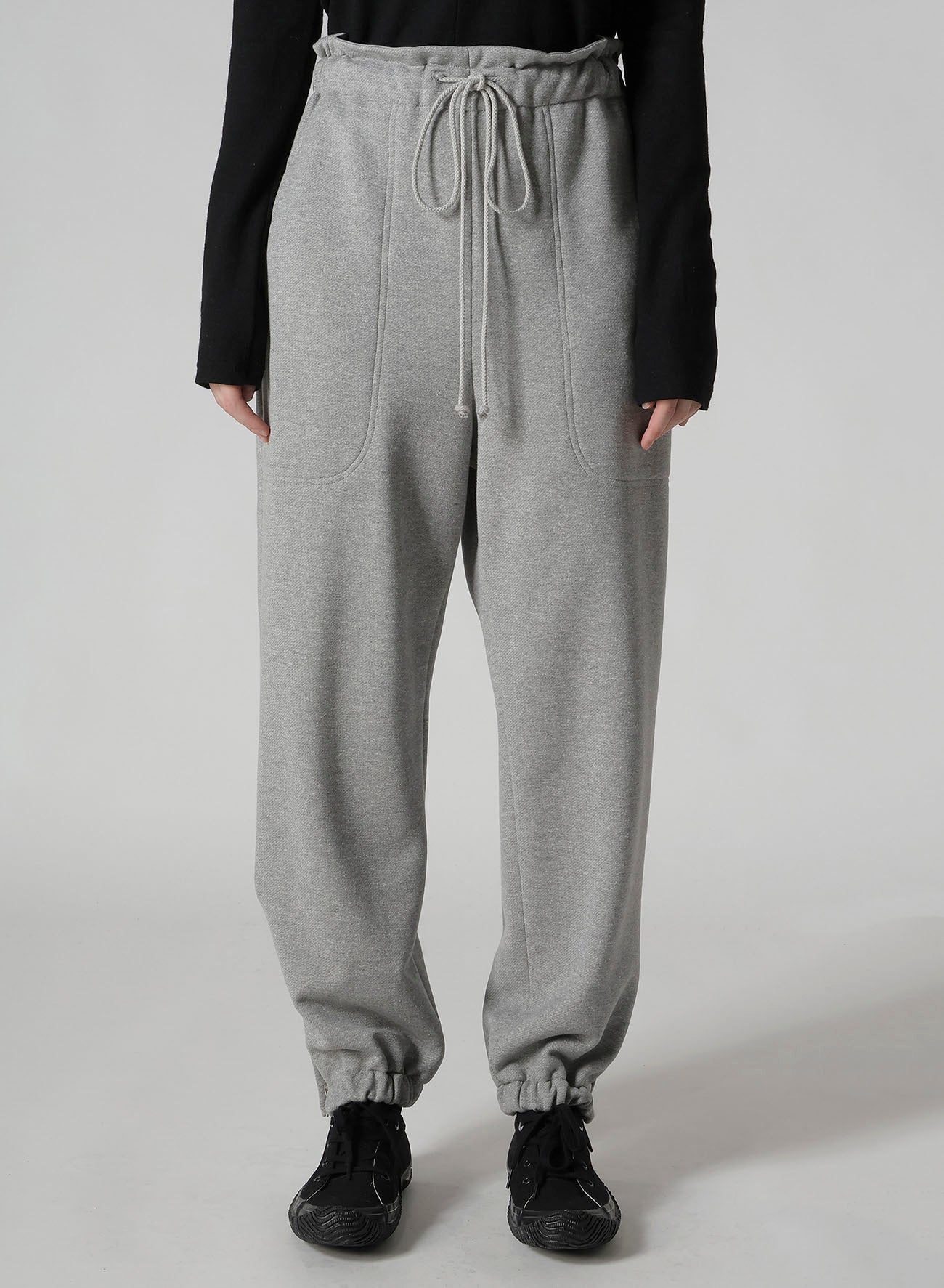 HEAVY FLEECE ELASTIC WAIST/HEM PANTS