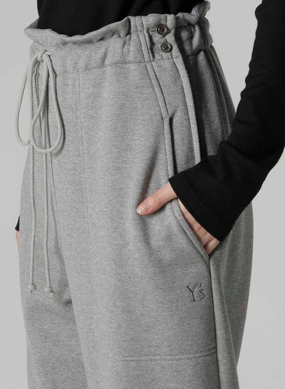 HEAVY FLEECE ELASTIC WAIST/HEM PANTS