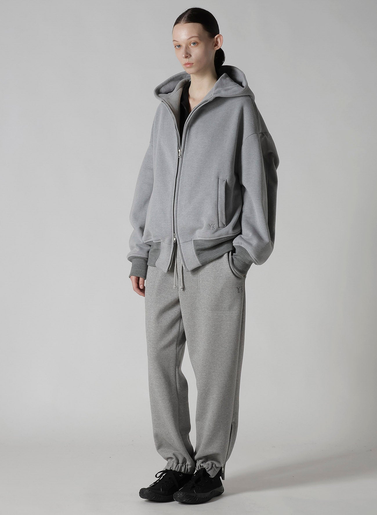 HEAVY FLEECE ELASTIC WAIST/HEM PANTS