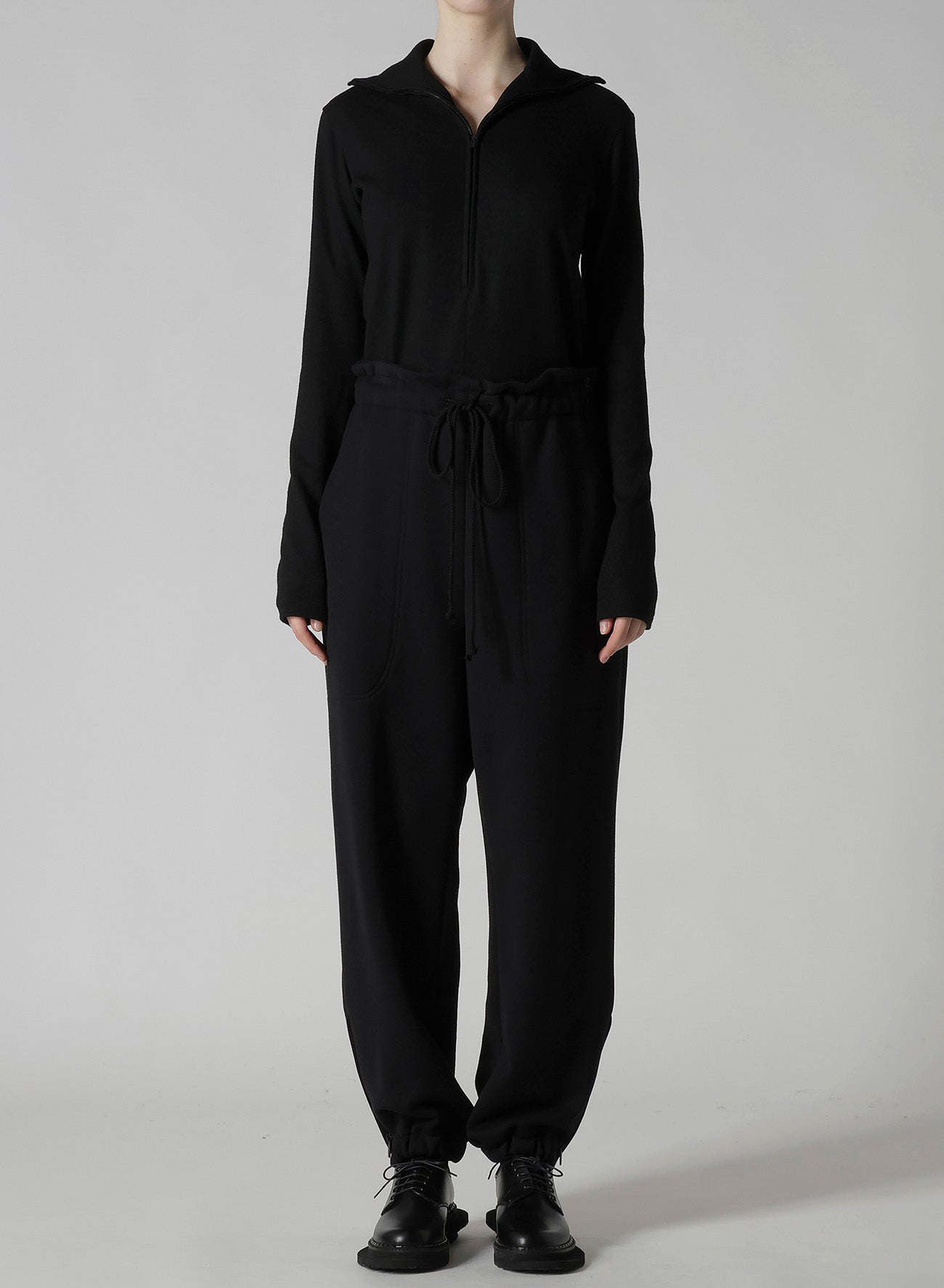 HEAVY FLEECE ELASTIC WAIST/HEM PANTS