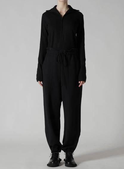 HEAVY FLEECE ELASTIC WAIST/HEM PANTS