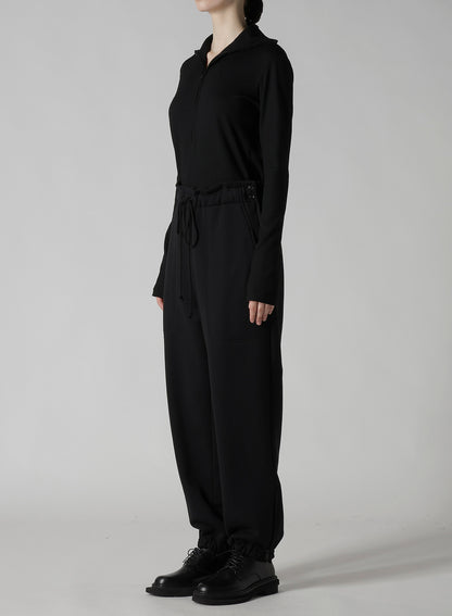 HEAVY FLEECE ELASTIC WAIST/HEM PANTS