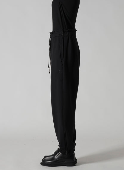 HEAVY FLEECE ELASTIC WAIST/HEM PANTS