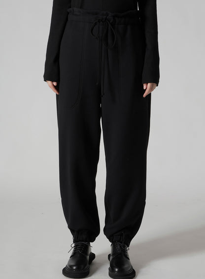 HEAVY FLEECE ELASTIC WAIST/HEM PANTS