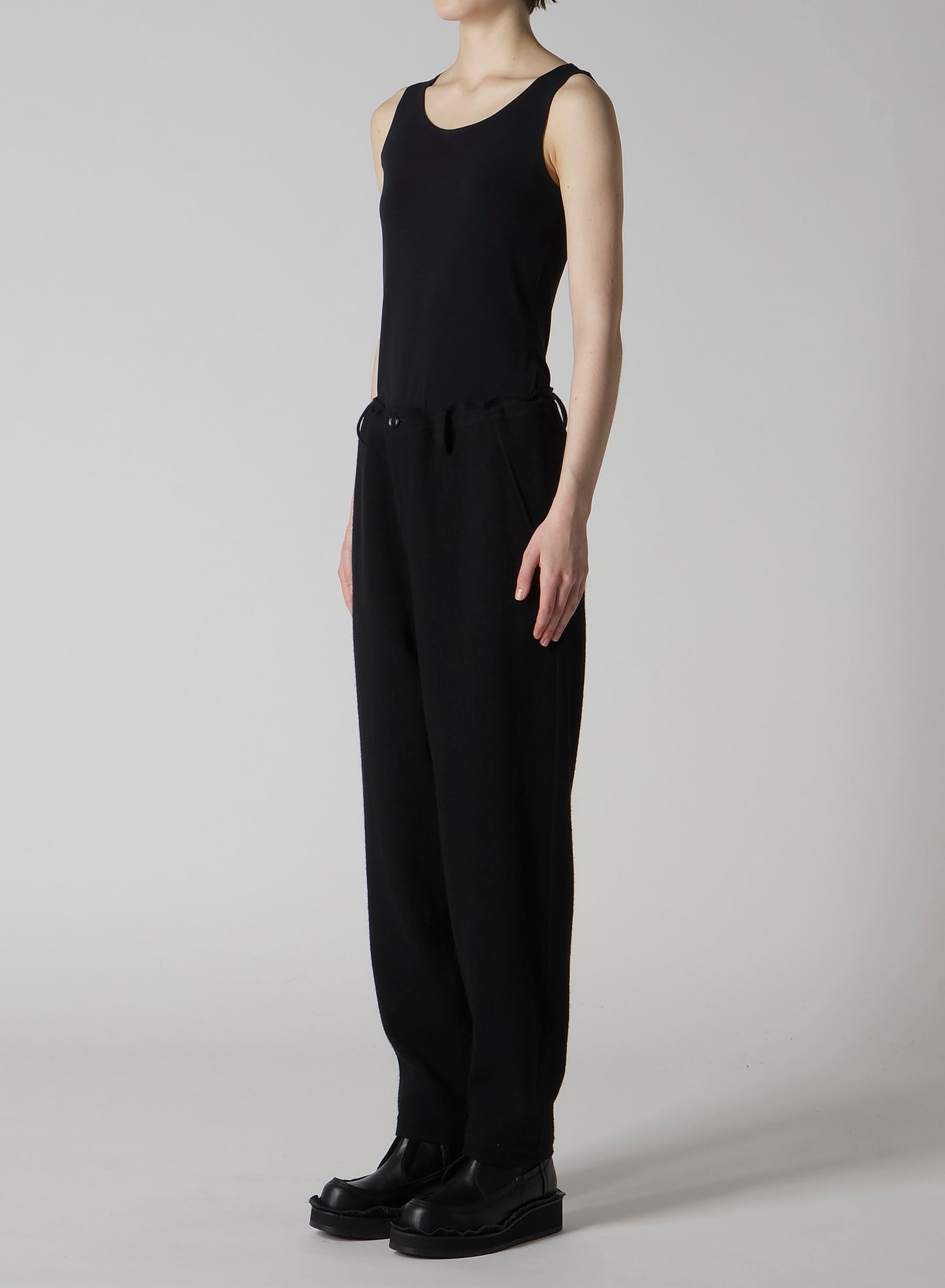 TOP VINTAGE FLANNEL TAPERED PANTS