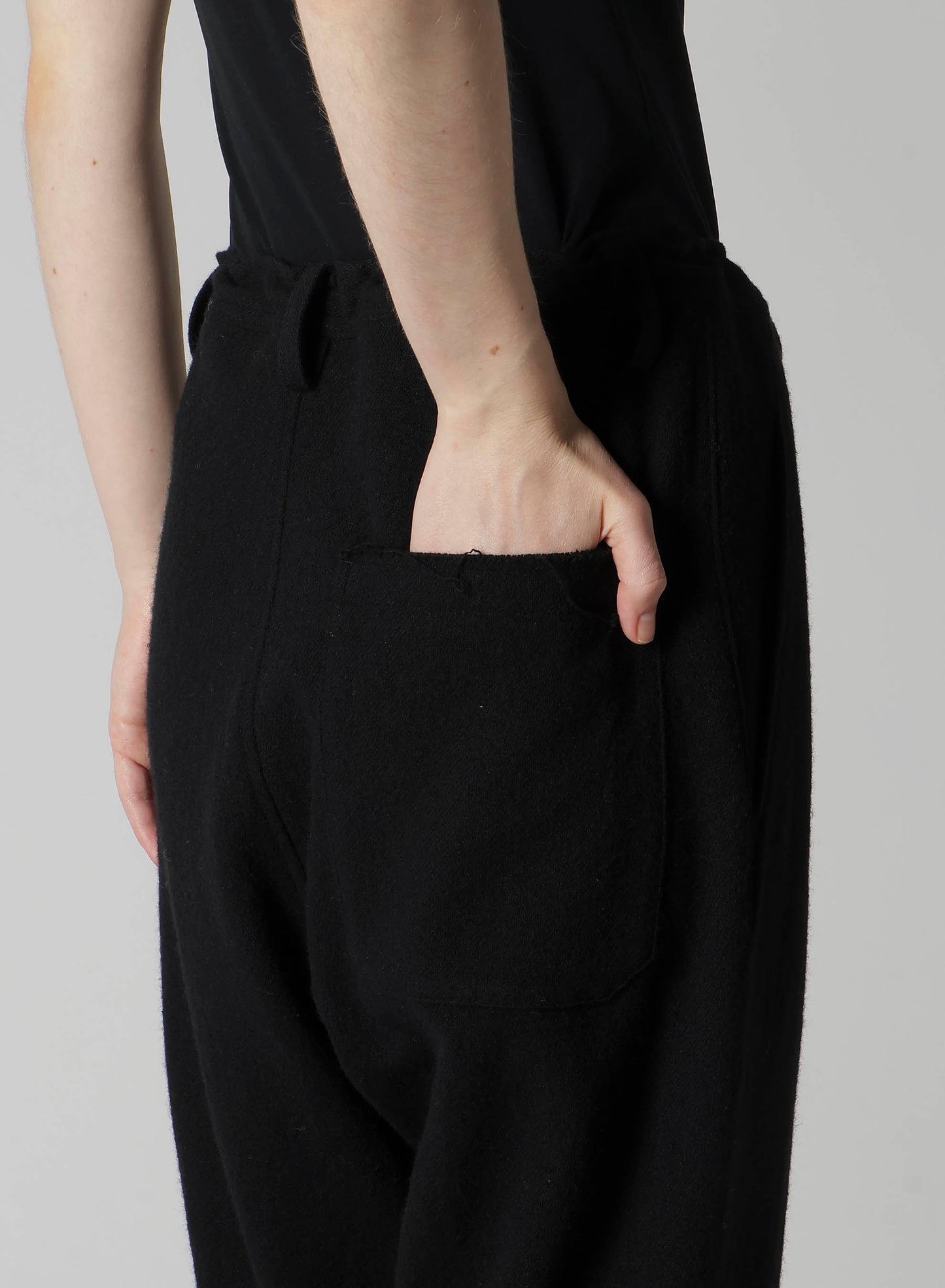 TOP VINTAGE FLANNEL TAPERED PANTS