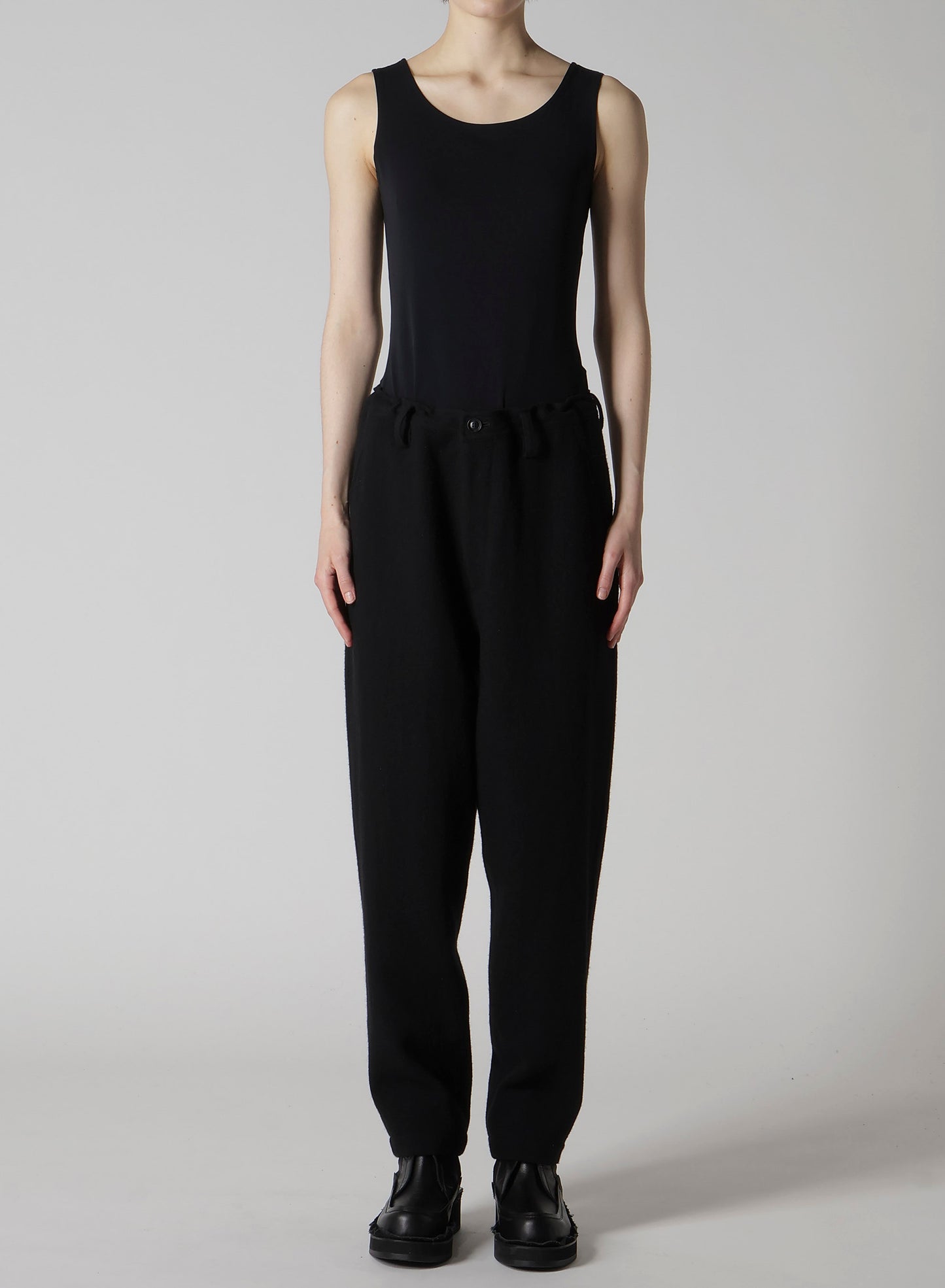 TOP VINTAGE FLANNEL TAPERED PANTS
