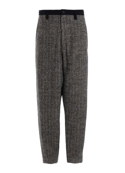 BIG HERRINGBONE TAPERED PANTS