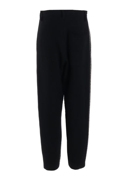 BIG HERRINGBONE TAPERED PANTS