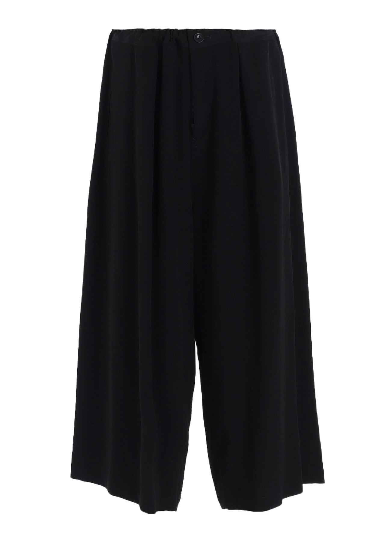 TA/PE CREPE DE CHINE FRONT TUCK WIDE PANTS