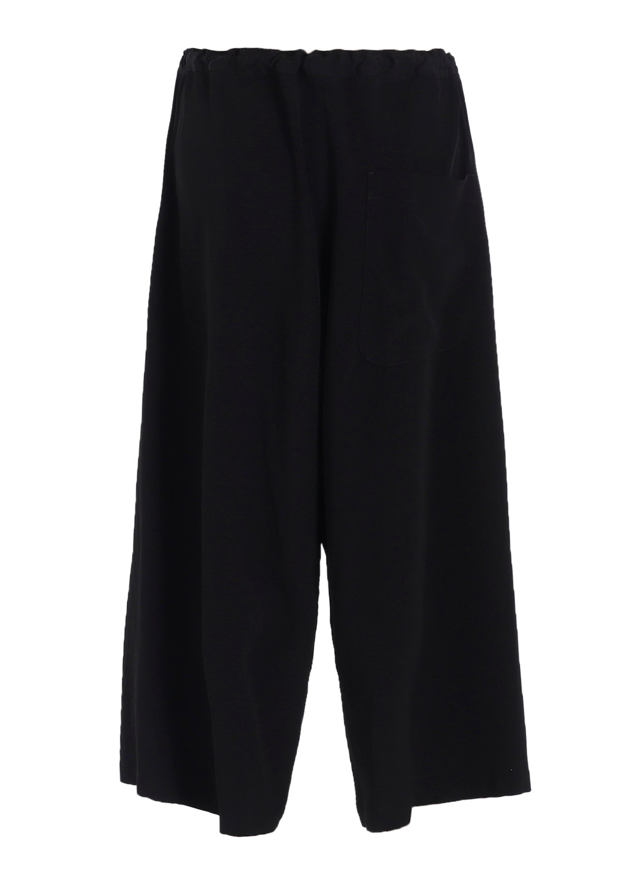 TA/PE CREPE DE CHINE FRONT TUCK WIDE PANTS