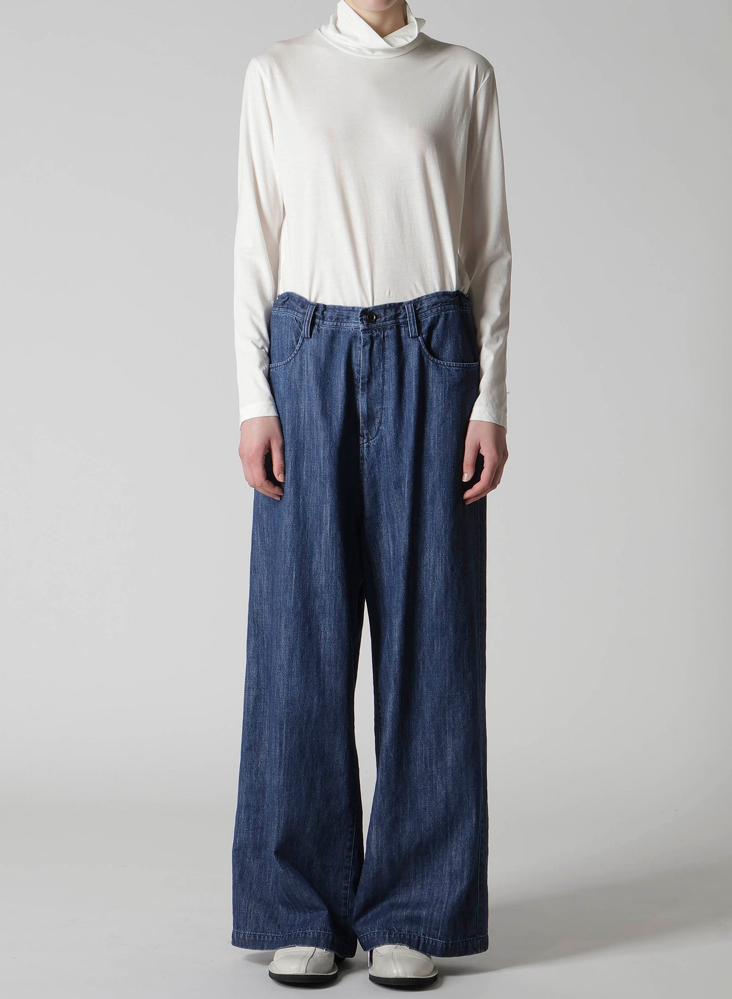 8OZ DENIM LONG STRAIGHT PANTS