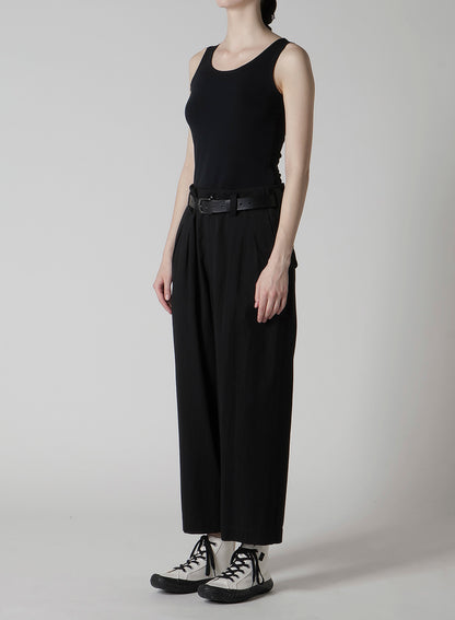 C/RY GABARDINE 2-TUCK SAROUEL PANTS