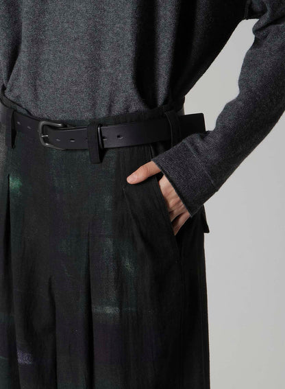 6OZ DENIM 2-TUCK SAROUEL PANTS