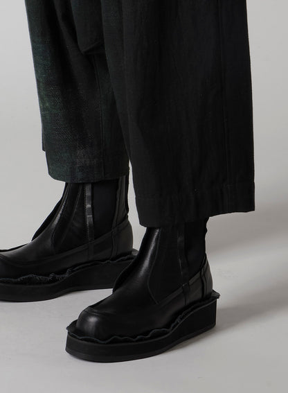 6OZ DENIM 2-TUCK SAROUEL PANTS