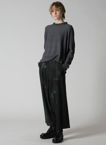 6OZ DENIM 2-TUCK SAROUEL PANTS