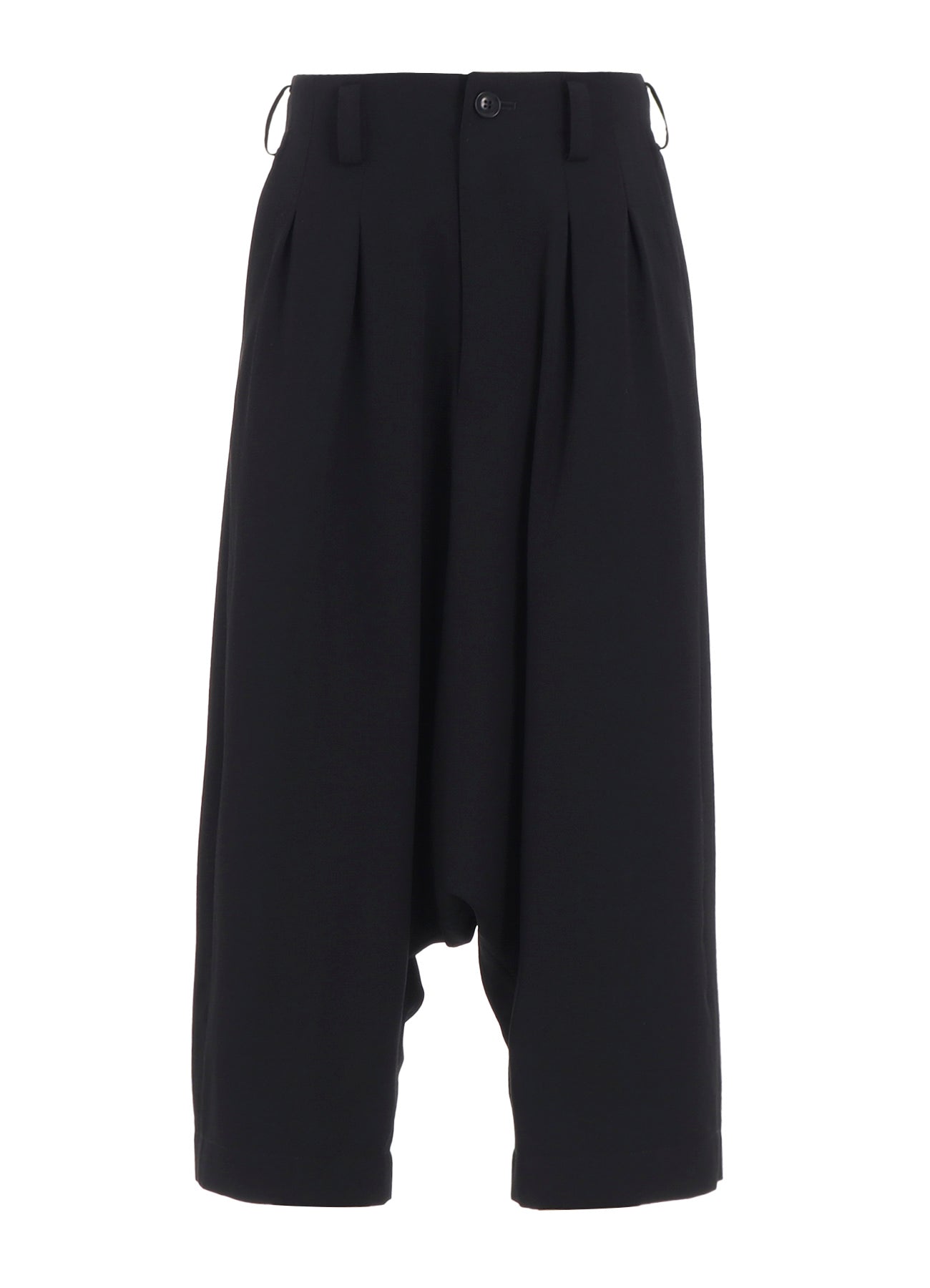 WOOL GABARDINE 2TUCK SAROUEL PANTS