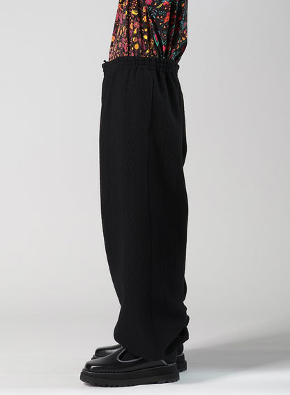 CABLE JQ KNIT ELASTIC WAIST PANTS
