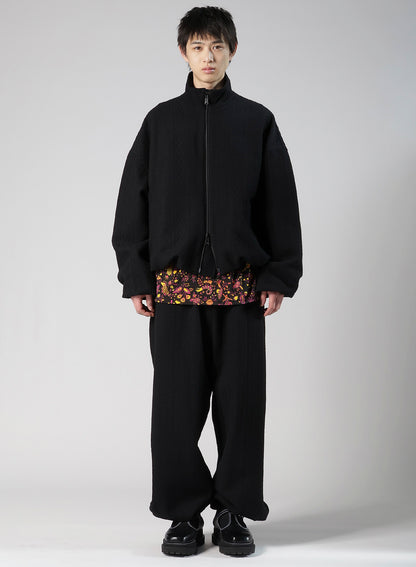 CABLE JQ KNIT ELASTIC WAIST PANTS