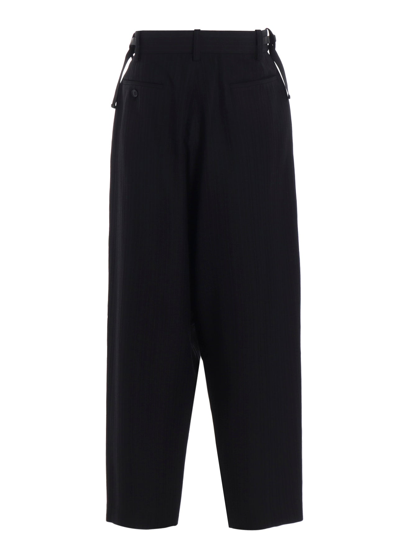 VISCOSE TWEED STRIPE SAROUEL PANTS