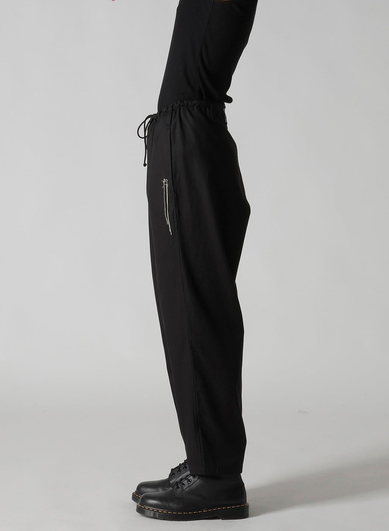 Y'S STITCH PANTS WITH WAIST STRING