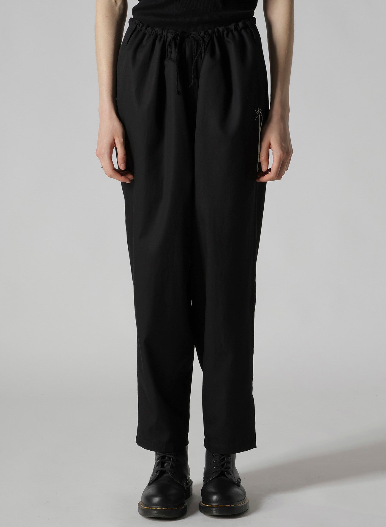Y'S STITCH PANTS WITH WAIST STRING