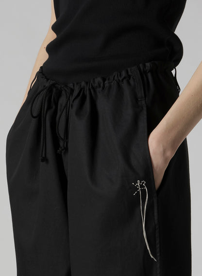 Y'S STITCH PANTS WITH WAIST STRING