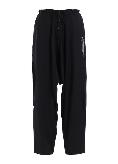 Y'S STITCH SAROUEL WITH WAIST STRING