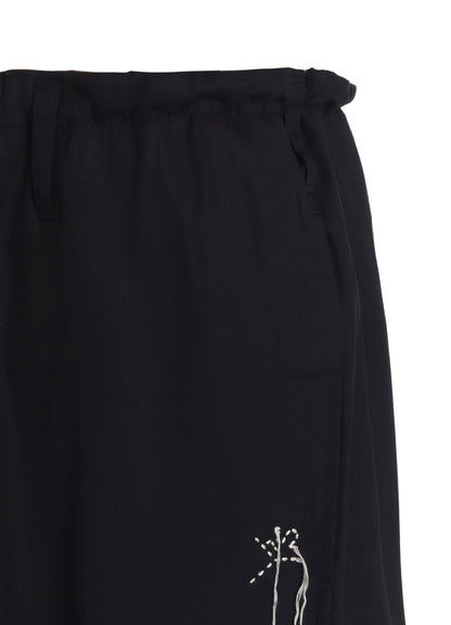Y'S STITCH SAROUEL WITH WAIST STRING