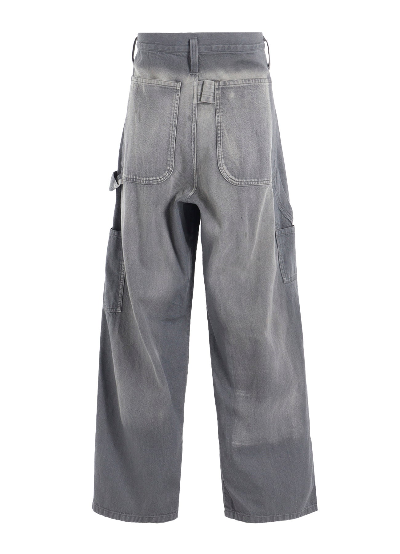 SPOTTED DENIM WORK PANTS