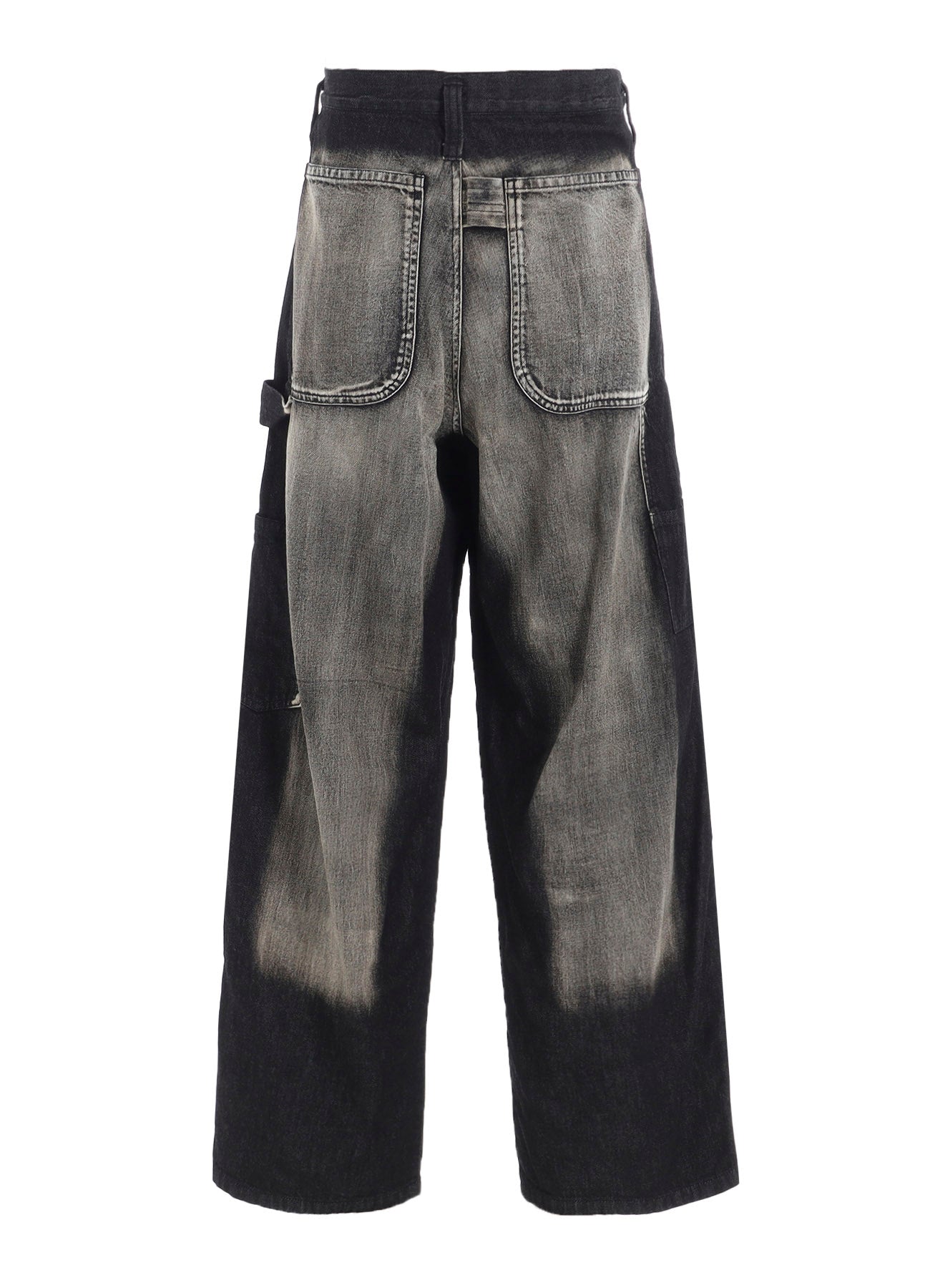SPOTTED DENIM WORK PANTS